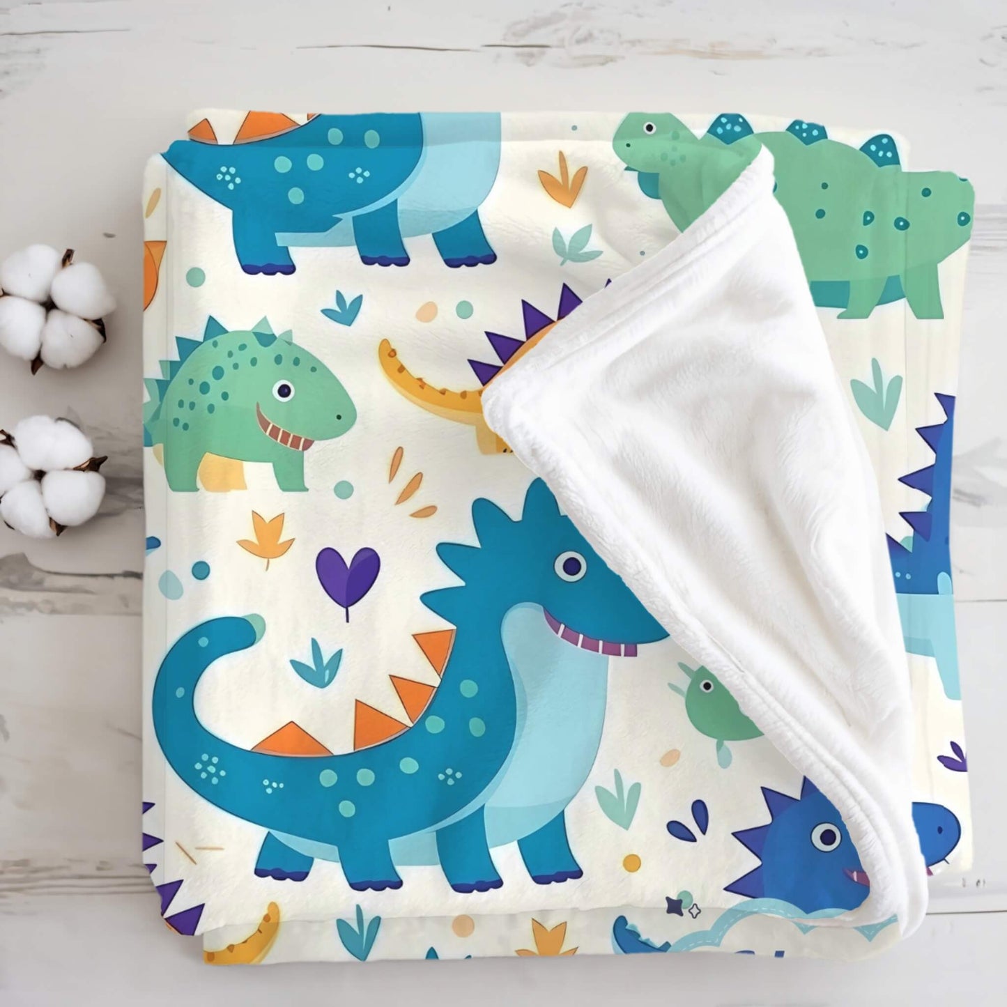 Custom Blanket | Dinosaur 2