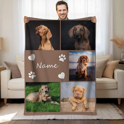 Pet Photo Blanket l 5 photos