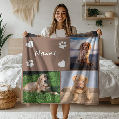 Pet Photo Blanket l 5 photos
