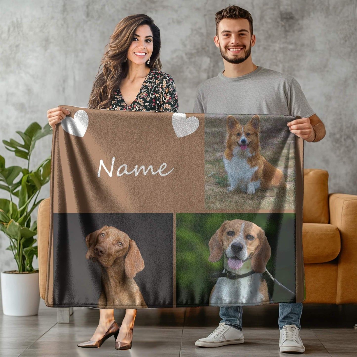 Pet Photo Blanket l 5 photos