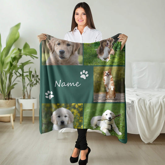 Pet Photo Blanket l 5 photos