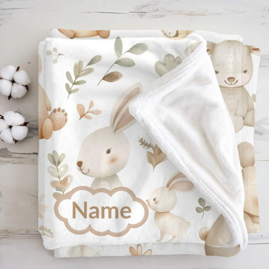 Custom Blanket | Teddy Bear 12