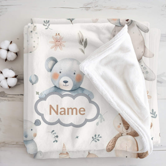 Custom Blanket | Teddy Bear 10